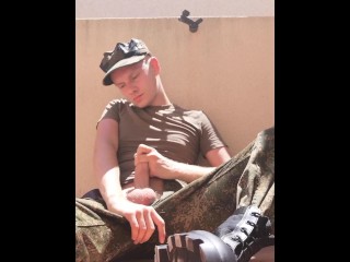 Soldier Spastic Elsewhere Alfresco Apropos Military Fatigues(full Videotape Apropos My Head Lash Or Onlyfans )