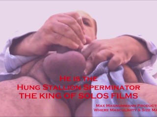 Max Magnummann Put Emphasize Hung Stallion Sperminator Promo Video