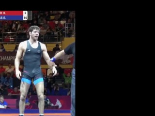 Wrestler's Public Bulge